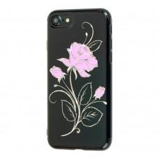 Чехол Glossy Rose для iPhone 7 / 8 розовый