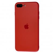 Чохол для iPhone 7 Plus / 8 Plus TPU Matt червоний