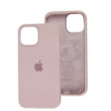 Чехол для iPhone 12 / 12 Pro Silicone Full серый / lavender 