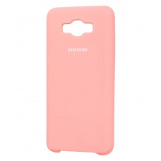 Чохол для Samsung Galaxy J7 2016 (J710) Silky Soft Touch рожевий 2