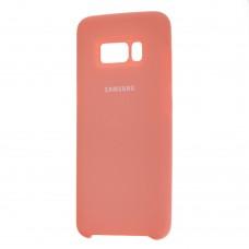 Чехол для Samsung Galaxy S8 (G950) Silky Soft Touch розовый 2 