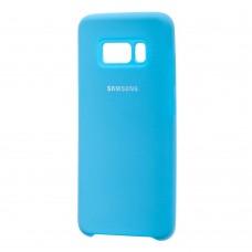 Чохол для Samsung Galaxy S8 Plus (G955) Silky Soft Touch блакитний