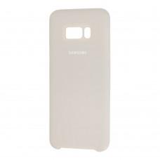 Чехол для Samsung Galaxy S8 Plus (G955) Silky Soft Touch светло серый