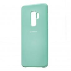 Чехол для Samsung Galaxy S9+ (G965) Silky Soft Touch бирюзовый