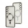 Чохол для Samsung Galaxy S24+ WAVE Metal Color MagSafe silver