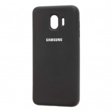 Чехол для Samsung Galaxy J4 2018 (J400) Silicone cover черный