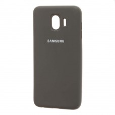 Чехол для Samsung Galaxy J4 2018 (J400) Silicone cover серый