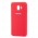Чехол для Samsung Galaxy J4 2018 (J400) Silicone cover красный