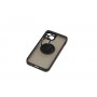 Чохол для iPhone 13 mini LikGus Edging Ring чорний/червоний