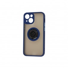 Чехол для iPhone 13 mini LikGus Edging Ring синий 
