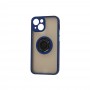 Чехол для iPhone 13 mini LikGus Edging Ring синий 