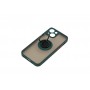 Чохол для iPhone 13 mini LikGus Edging Ring оливковий