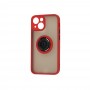 Чохол для iPhone 13 mini LikGus Edging Ring червоний