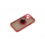 Чохол для iPhone 13 mini LikGus Edging Ring червоний