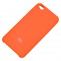 Чехол для Xiaomi Redmi Go Silky Soft Touch "оранжевый"