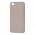 Чехол для Xiaomi Redmi Go Silky Soft Touch "серый"