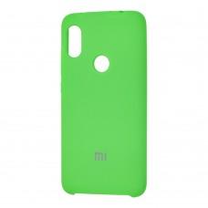 Чохол для Xiaomi Redmi Note 6 Pro Silky Soft Touch "зелений"