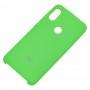 Чехол для Xiaomi Redmi Note 6 Pro Silky Soft Touch "зеленый"