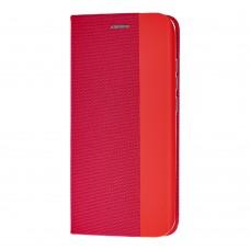 Чехол книжка для Samsung Galaxy M21 / M30s Premium HD красный