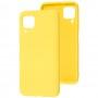 Чохол для Huawei P40 Lite Full without logo bright yellow
