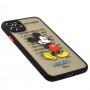 Чехол для iPhone 11 Pro Max Picture shadow matte Mickey черный