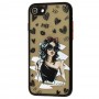 Чохол для iPhone 7 / 8 / SE 2 Wave Cartoon black dress