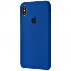 Чехол silicone case для iPhone Xs Max blue horizon