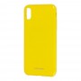 Чехол для iPhone Xs Max Molan Cano Jelly глянец желтый