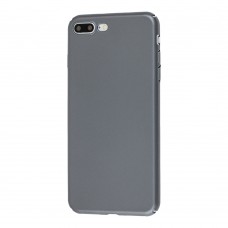Чехол для iPhone 7 Plus / 8 Plus матовое покрытие серый