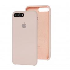 Чохол Silicone для iPhone 7 Plus / 8 Plus case рожевий-пісок