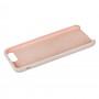 Чохол Silicone для iPhone 7 Plus / 8 Plus case рожевий-пісок