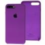 Чохол Silicone для iPhone 7 Plus / 8 Plus case графіт