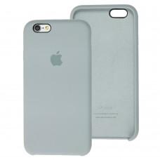 Чехол Silicone для iPhone 6 / 6s case mist blue 