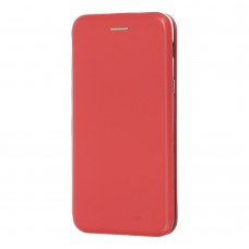 Чехол книжка Premium для Samsung Galaxy J8 (J810) красный