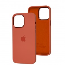 Чехол для iPhone 14 Pro Max Silicone case pink pomelo