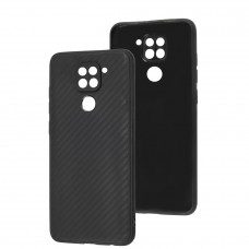 Чехол для Xiaomi Redmi Note 9 Ultra thin carbon black