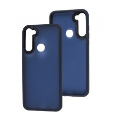 Чохол для Xiaomi Redmi Note 8T Lyon Frosted navy blue