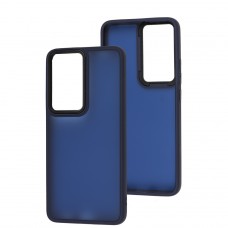 Чехол для Xiaomi Poco F5 Pro/Redmi K60 Lyon Frosted navy blue