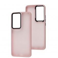 Чехол для Xiaomi Poco F5 Pro/Redmi K60 Lyon Frosted pink