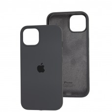 Чехол для iPhone 13 Silicone Full серый / dark grey