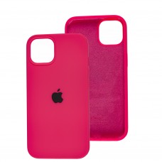 Чехол для iPhone 13 Silicone Full розовый / barbie pink