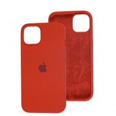 Чехол для iPhone 13 Silicone Full красный / red