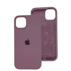 Чохол для iPhone 13 / 14 Square Full silicone фіолетовий / lilac pride