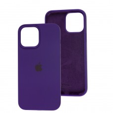 Чехол для iPhone 13 Pro Max Silicone Full фиолетовый / ultra violet