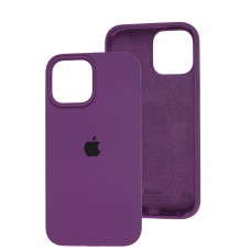 Чехол для iPhone 13 Pro Max Silicone Full фиолетовый / purple