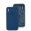 Чехол для iPhone X / Xs Square Full camera navy blue