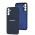 Чехол для Samsung Galaxy A14 Silicone Full camera синий / midnight blu