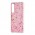 Чехол для Xiaomi Mi 9 SE Wave конфети галька розовый
