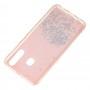 Чехол для Samsung Galaxy A20 / A30 glitter star конфети розовый