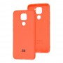 Чехол для Xiaomi Redmi Note 9 Silicone Full оранжевый